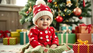 Baby girl christmas outfit